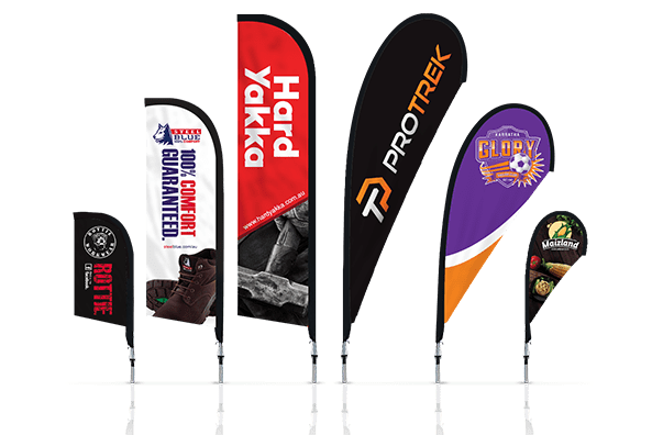 Marketing 101: What are the Different Types of Advertising Flags? Where Can They be Used?