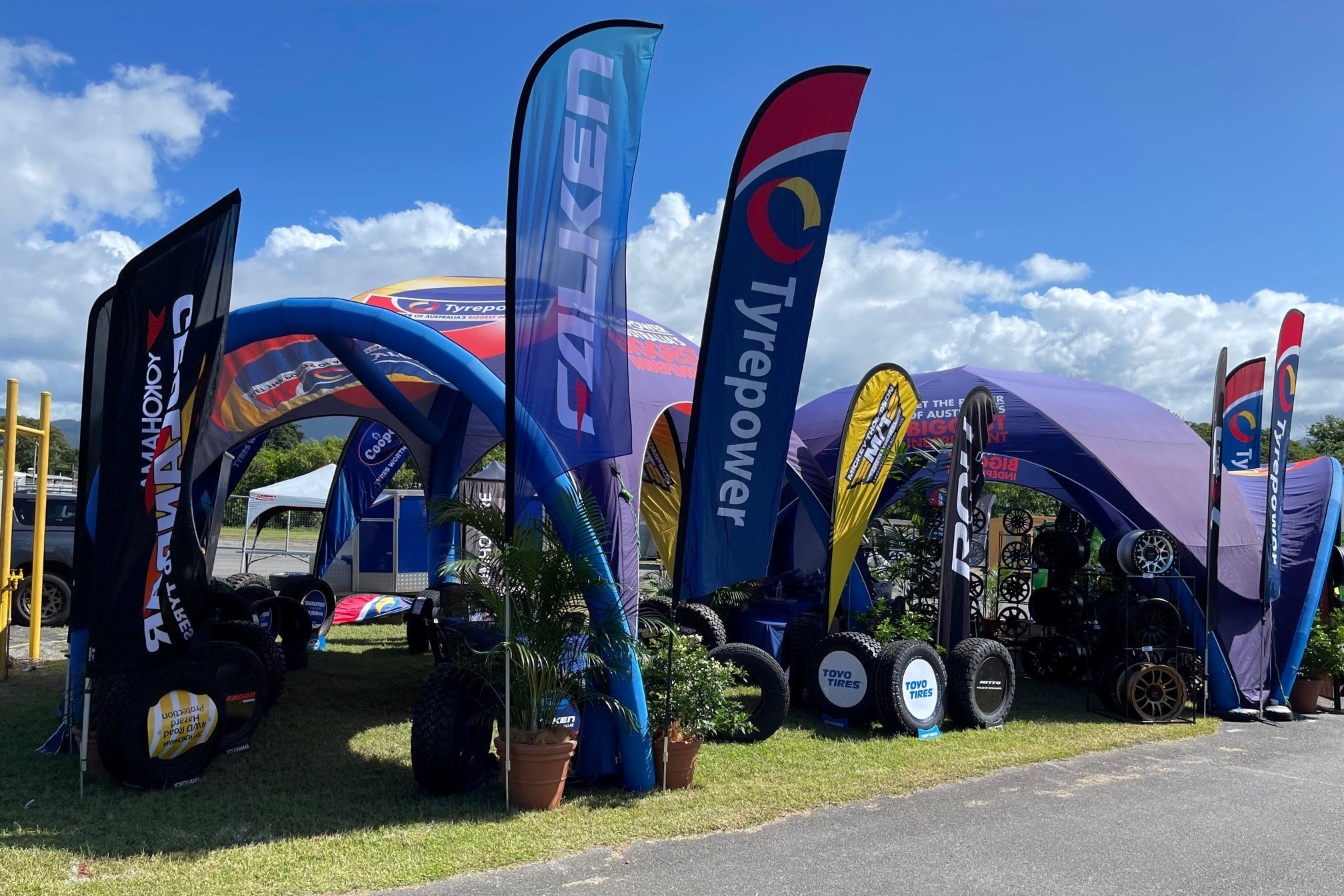 Rise Above Competition with Promotional Flags!