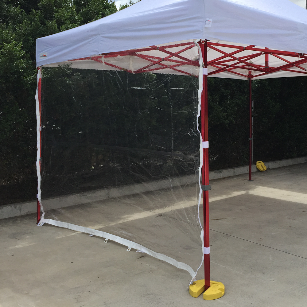 3m Marquee Clear PVC Full Wall | Marquee Accessory