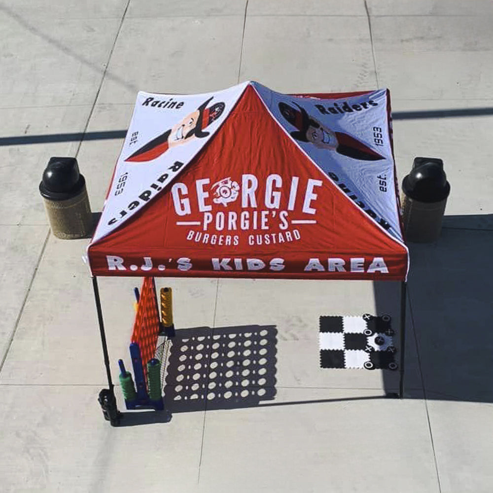 3m x 3m Printed Folding Marquee