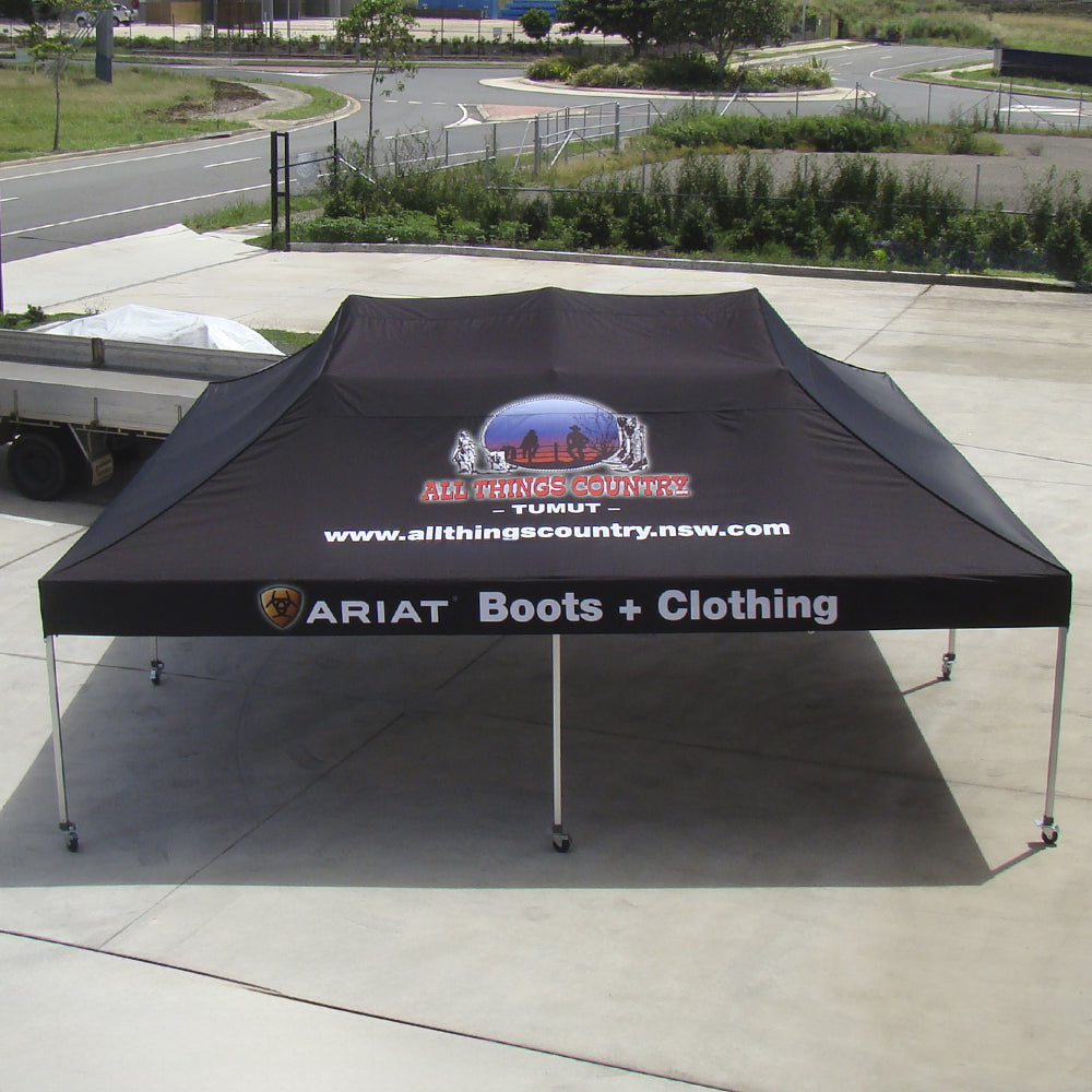 6m x 6m Printed Folding Marquee