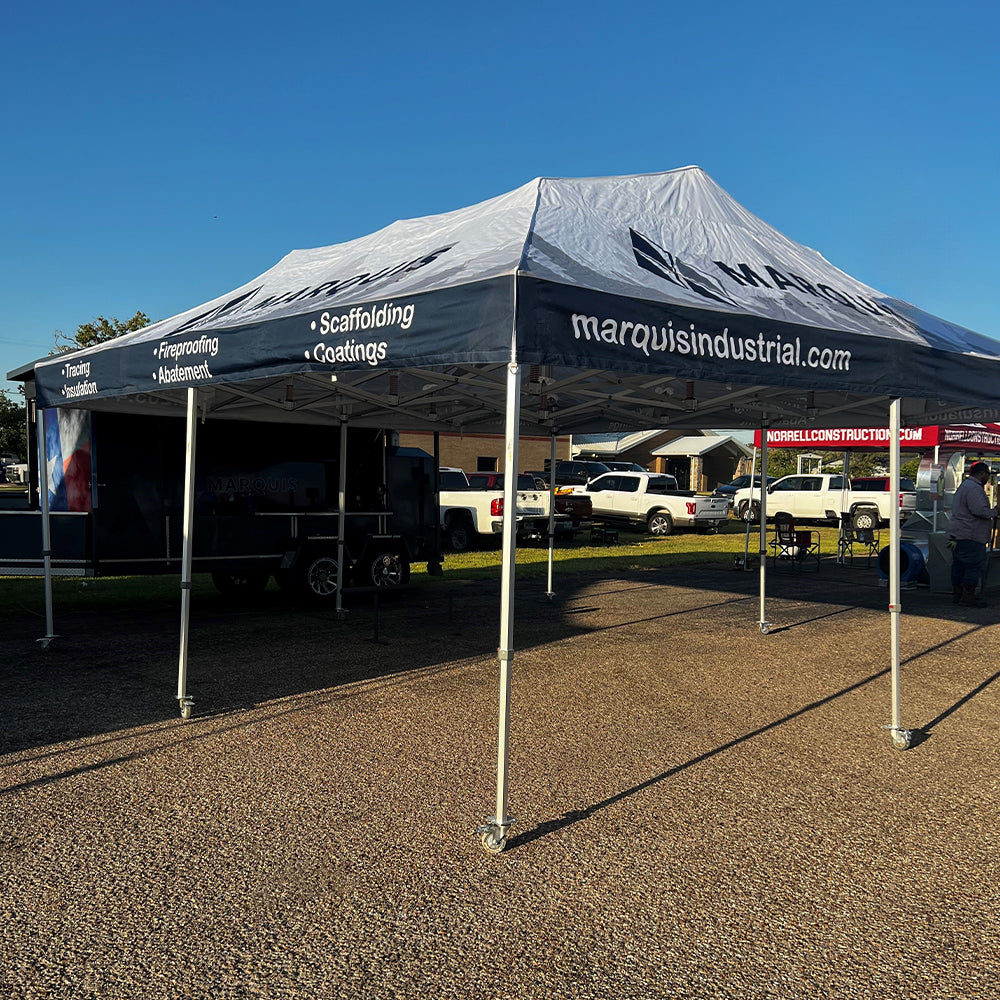 6m x 6m Printed Folding Marquee