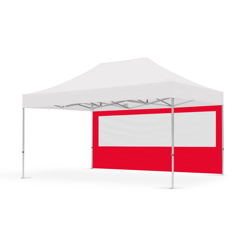 4.5m Marquee PVC Window Wall | Marquee Accessory