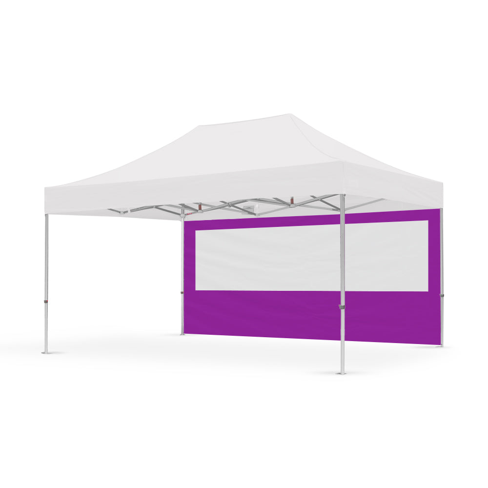 4.5m Marquee PVC Window Wall | Marquee Accessory