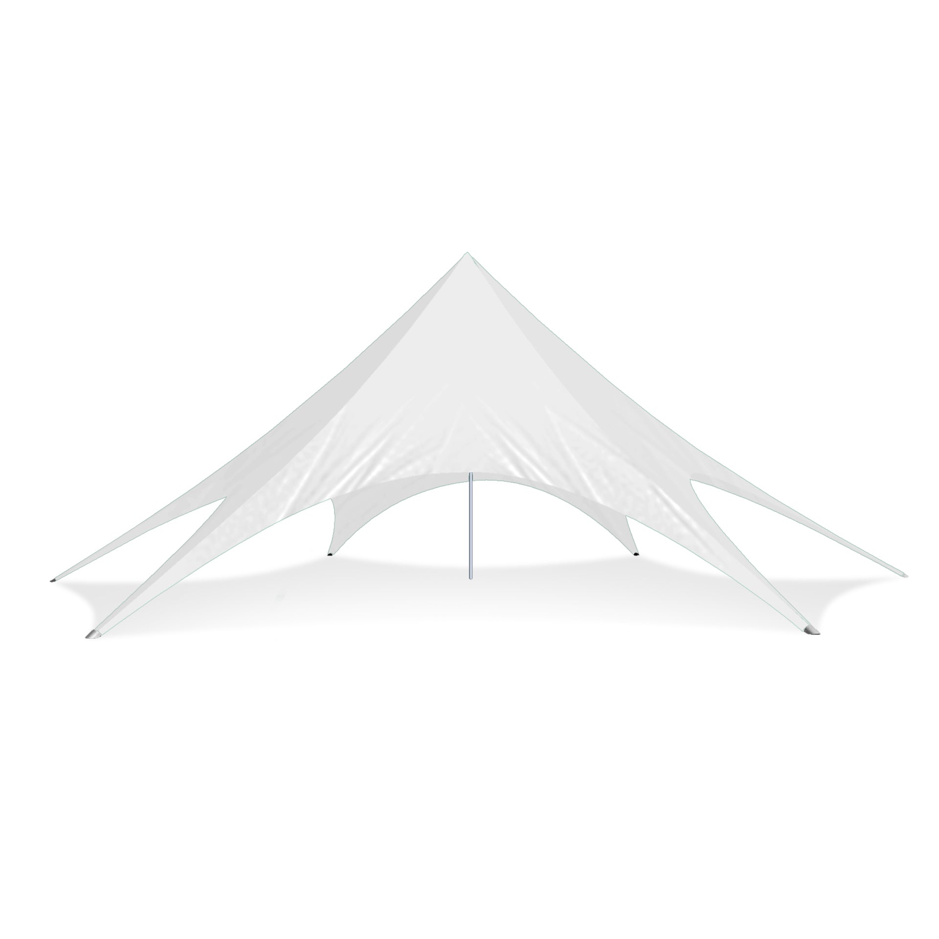 14m Single Pole Star Shade | Star Tents