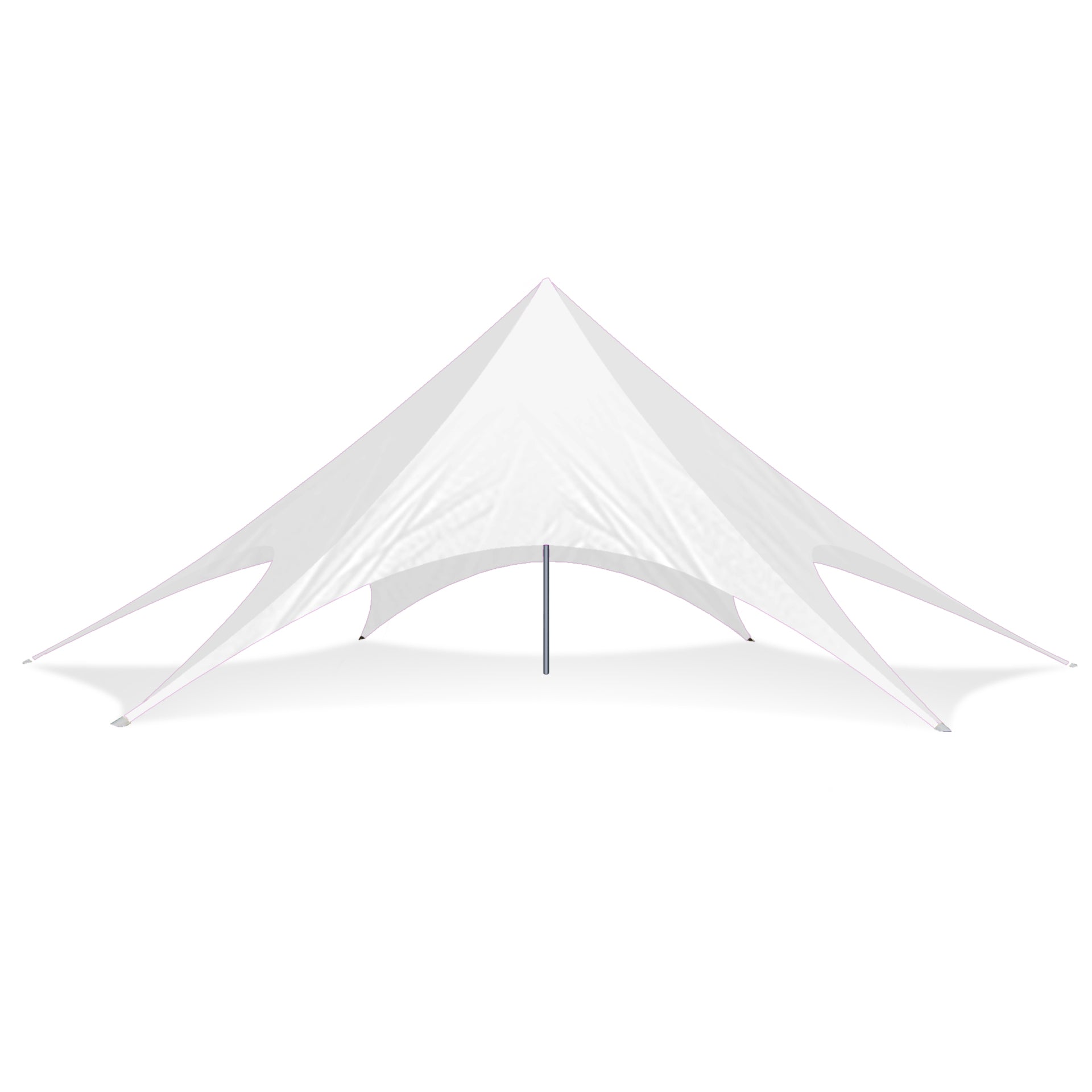 16m Single Pole Star Shade | Star Tents