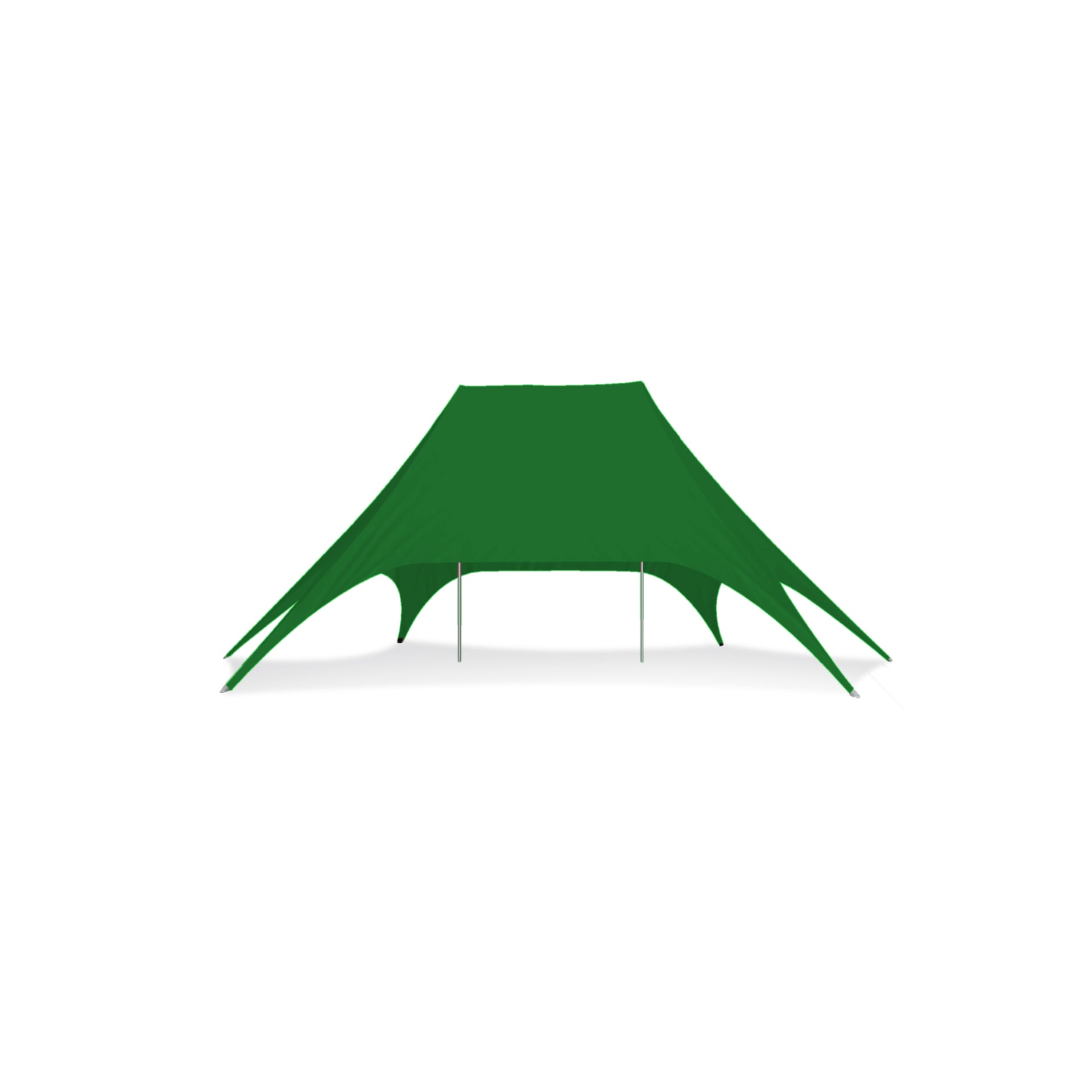 16m x 10.5m Double Pole Star Shade | Star Tents