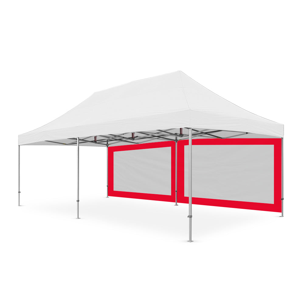 8m Marquee Mesh Window Wall | Marquee Accessory