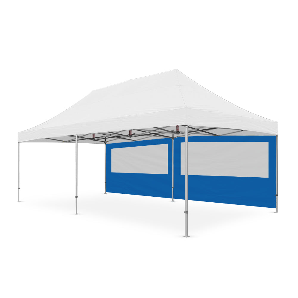 8m Marquee PVC Window Wall | Marquee Accessory