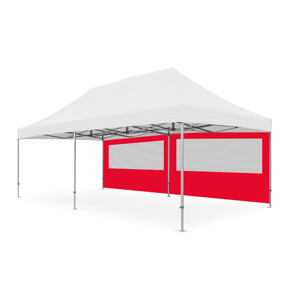 8m Marquee PVC Window Wall | Marquee Accessory