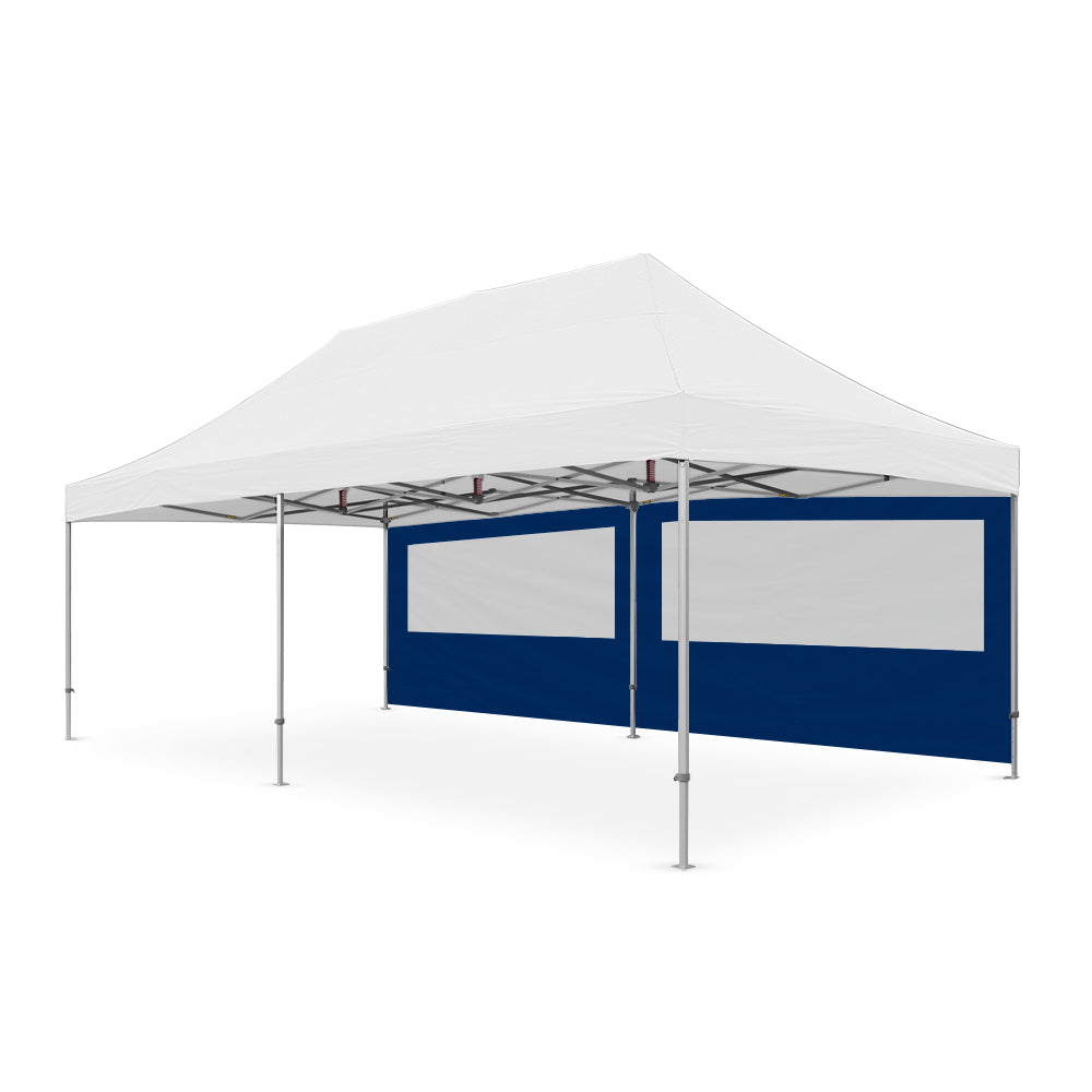 8m Marquee PVC Window Wall | Marquee Accessory