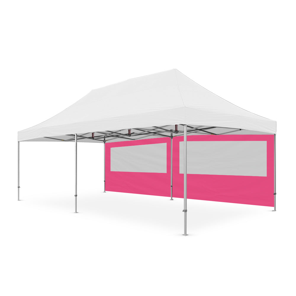 8m Marquee PVC Window Wall | Marquee Accessory
