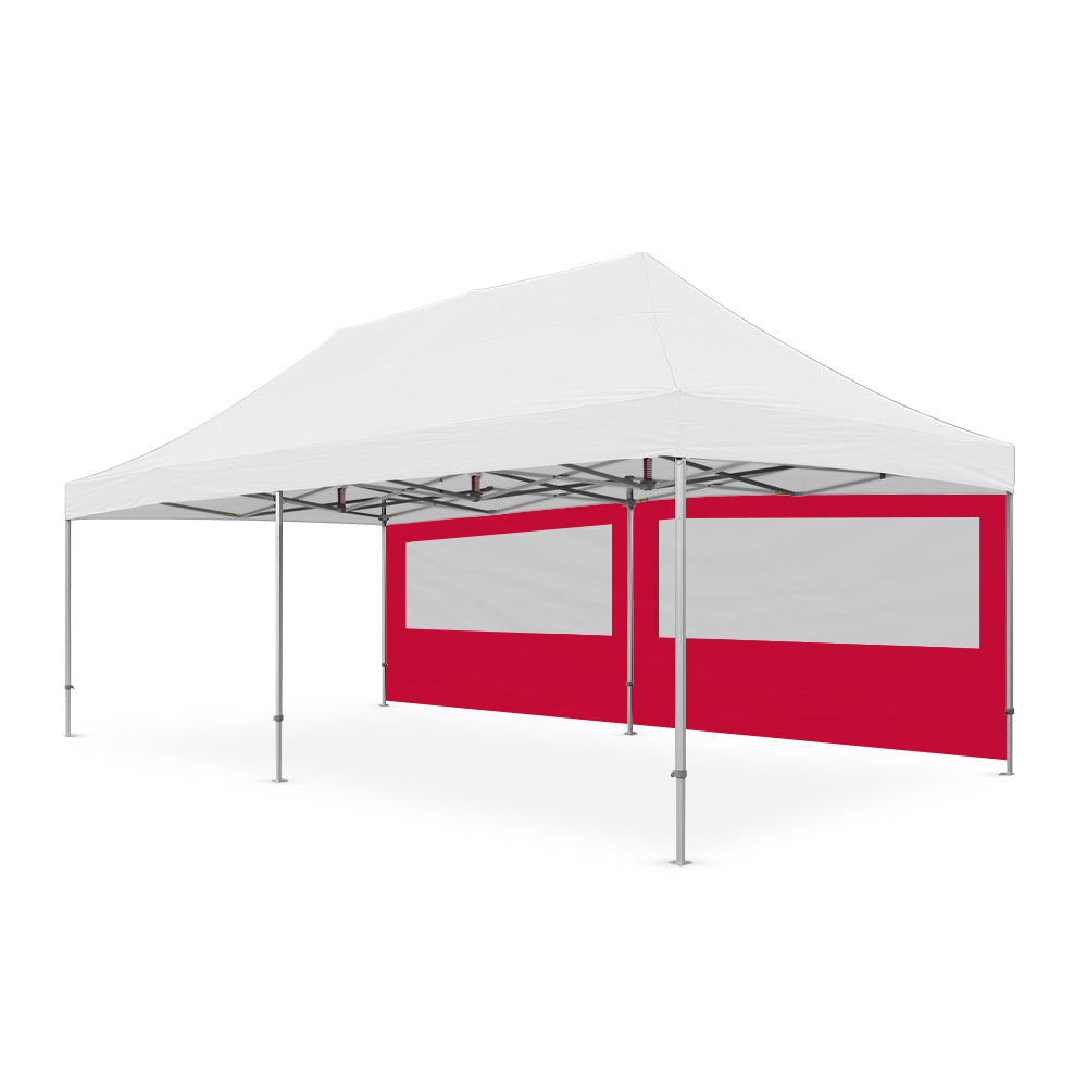 8m Marquee PVC Window Wall | Marquee Accessory