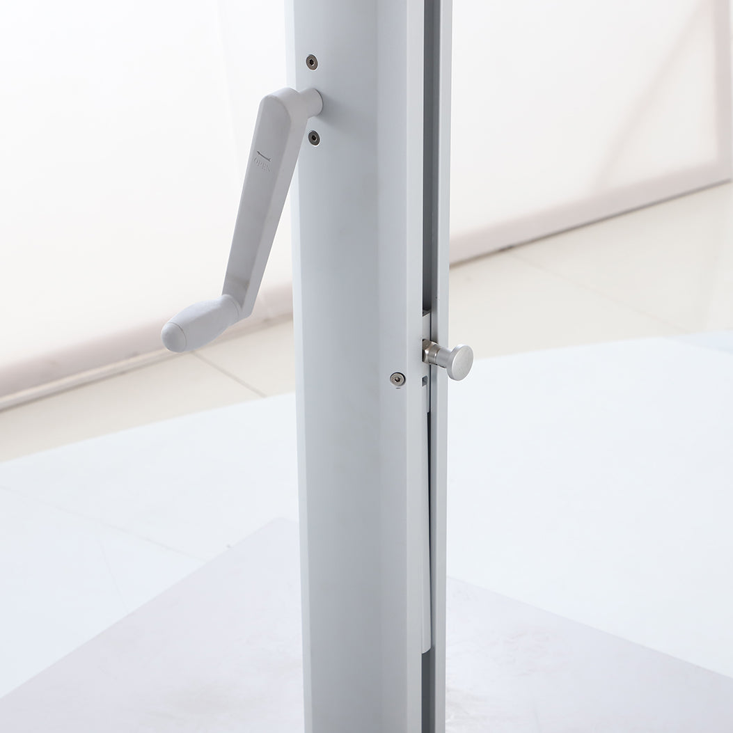 3.5m x 3.5m Custom Printed Granada 120 Cantilever Square | Umbrellas