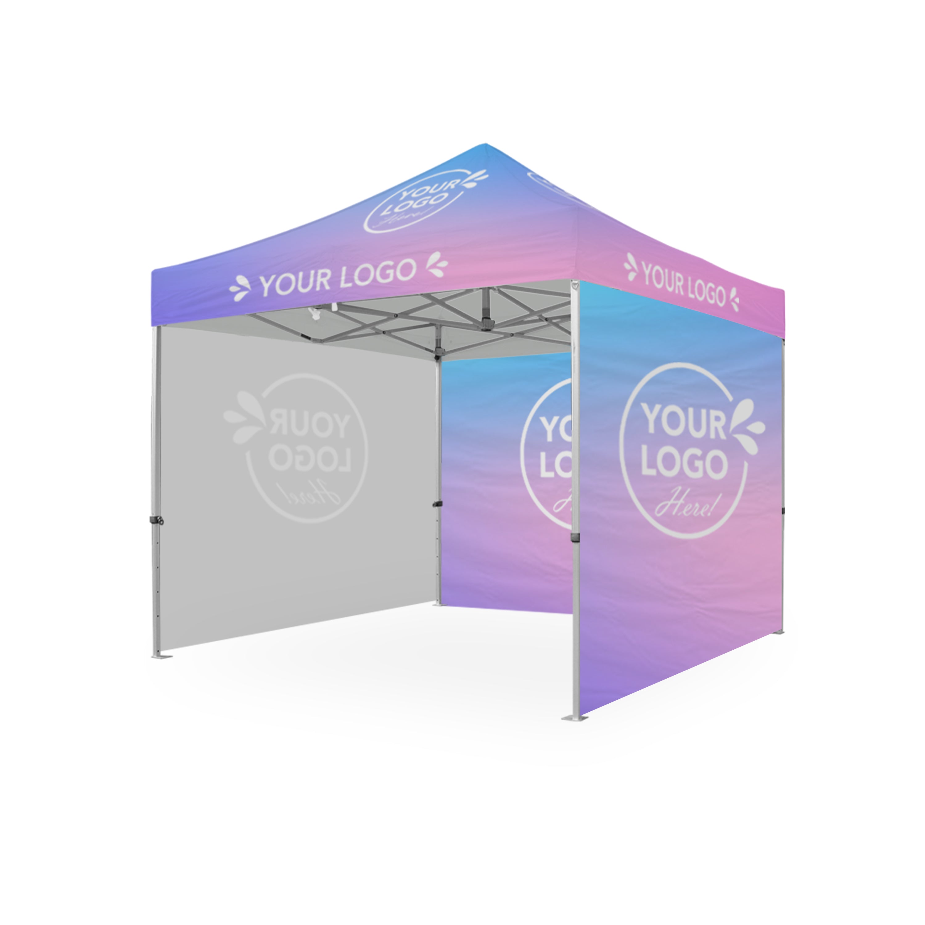 3m x 3m Printed Folding Marquee | Showcase Wall Package