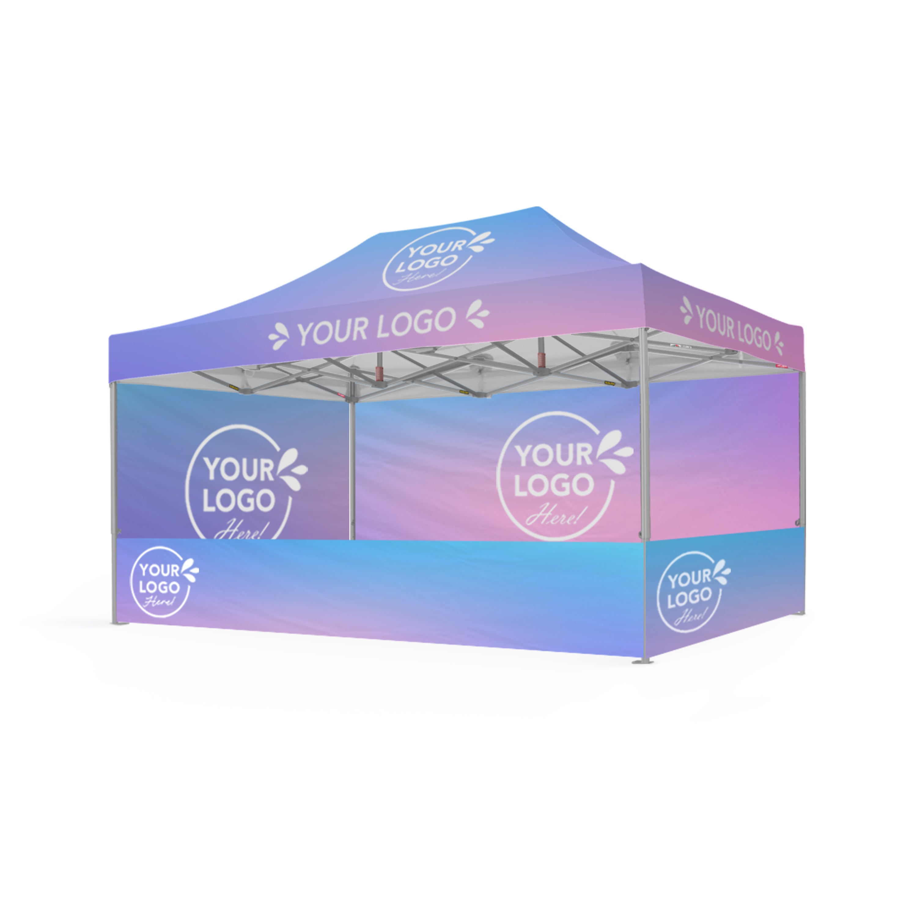 3m x 4.5m Printed Folding Marquee | Event Presence Package