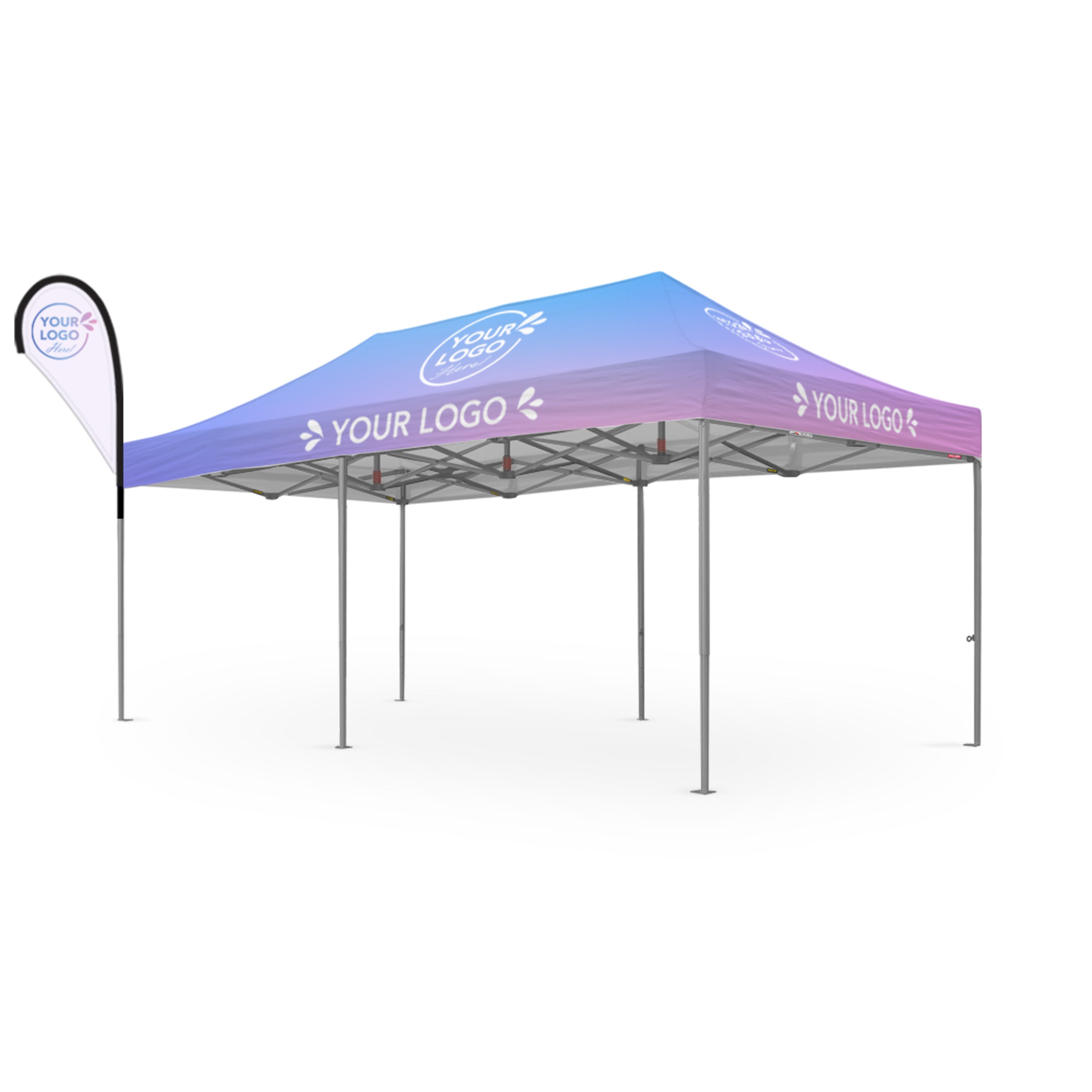 3m x 6m Printed Folding Marquee | Banner Boost Package