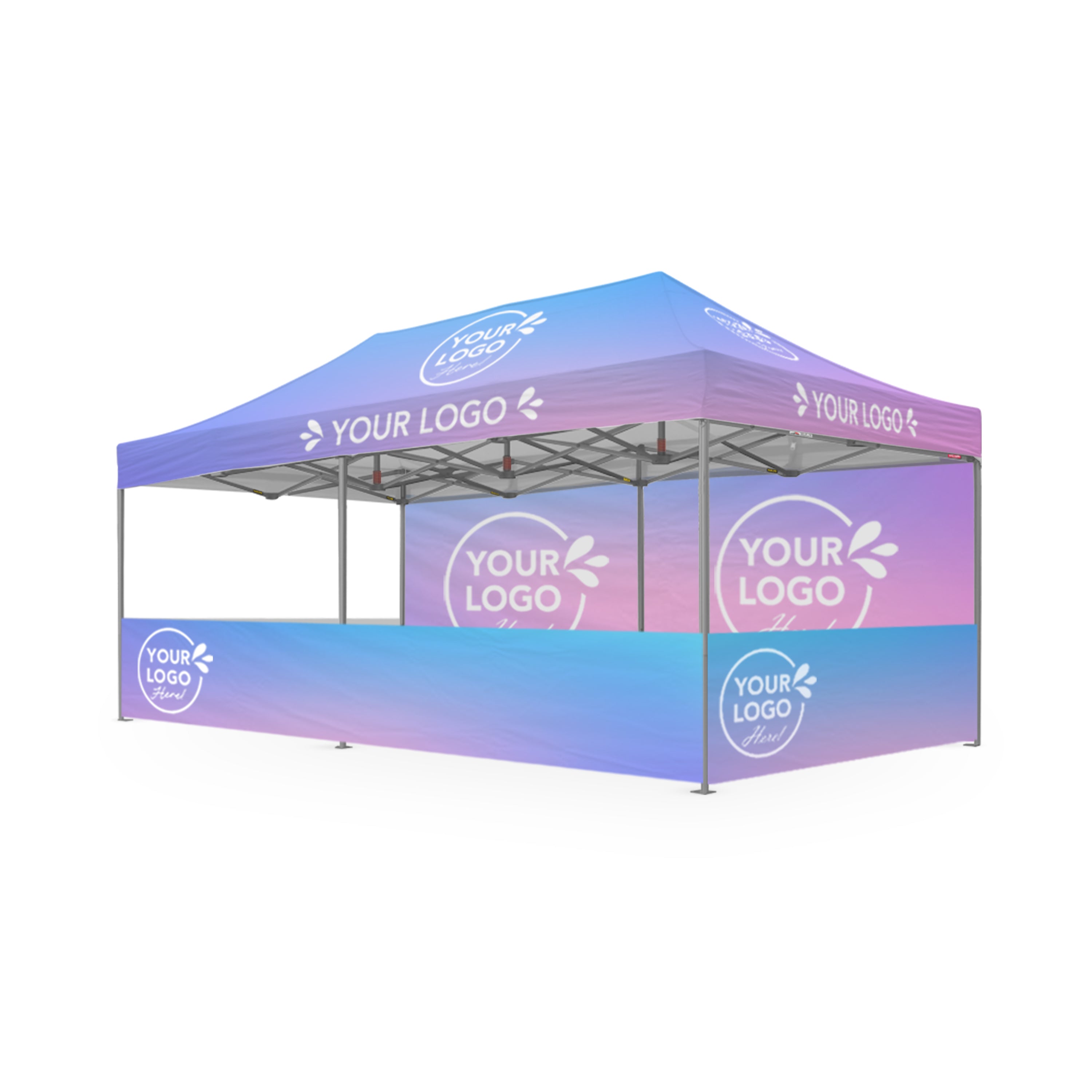3m x 6m Printed Folding Marquee | Engage Package