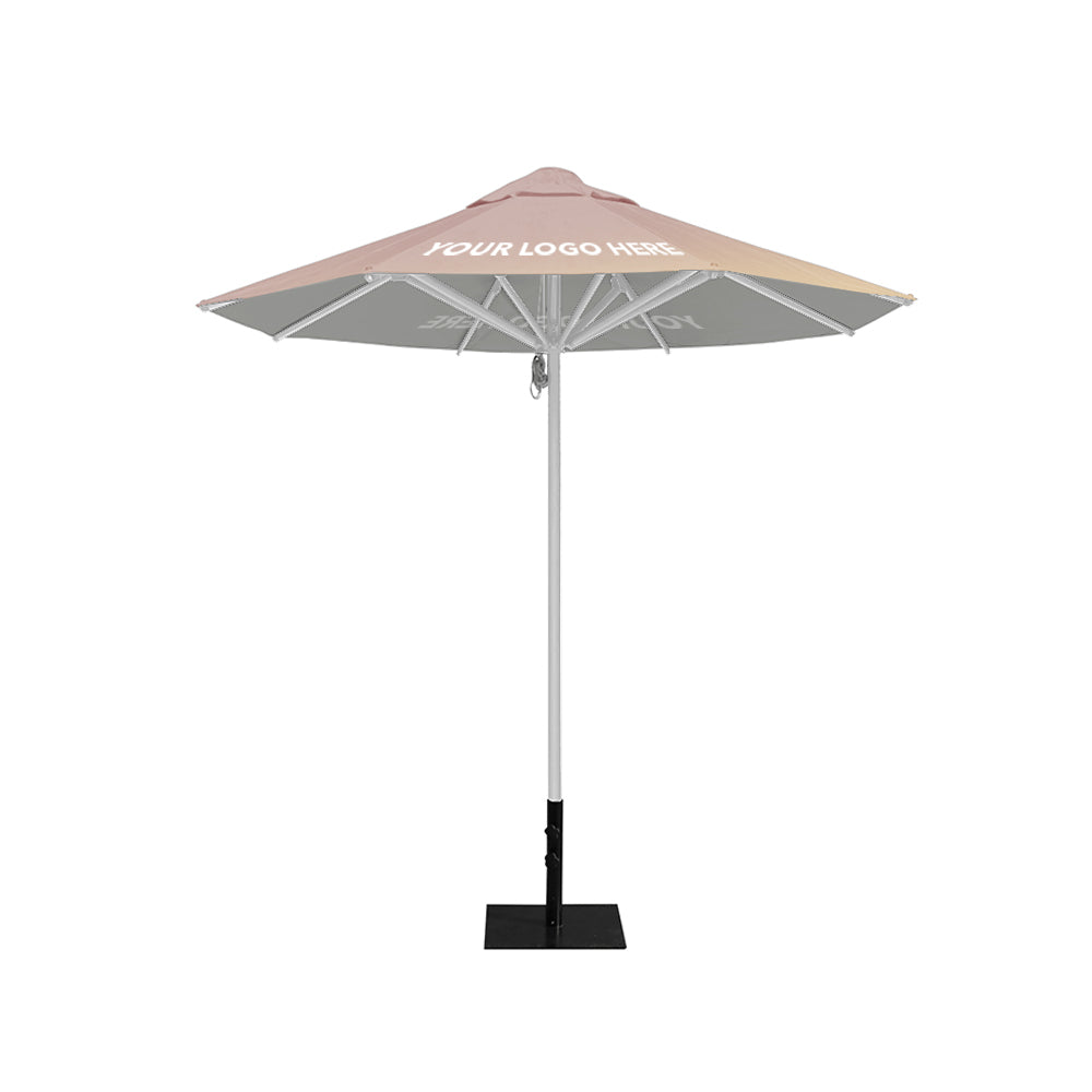 2.5m dia. Custom Printed Saville Octagonal | Umbrellas