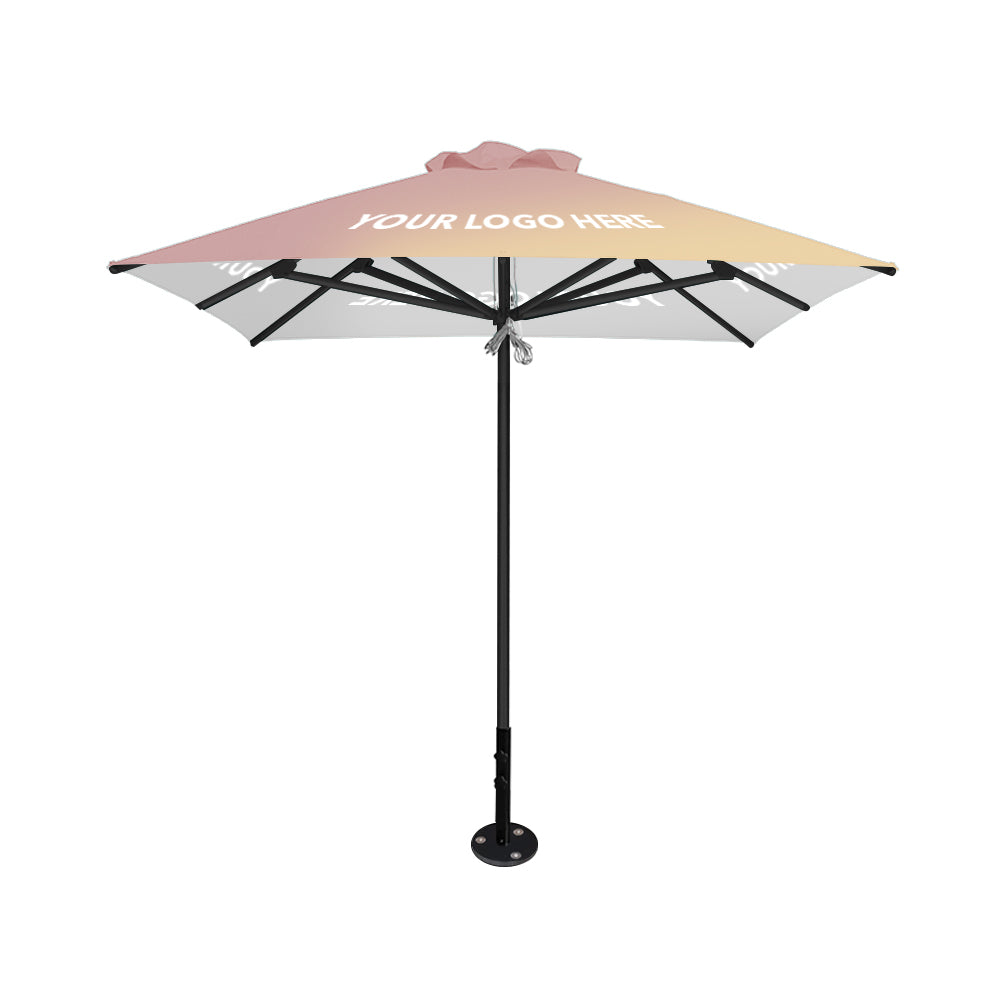 2m x 2m Custom Printed Saville Square | Umbrellas