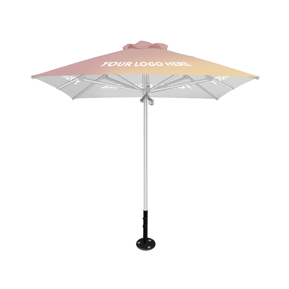 2m x 2m Custom Printed Saville Square | Umbrellas