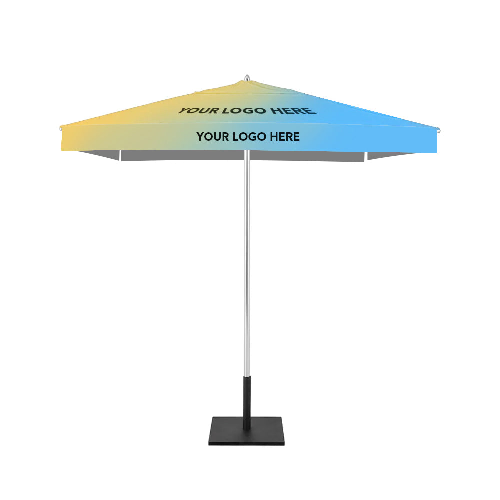 2.2m x 2.2m Custom Printed Classic Square | Umbrellas