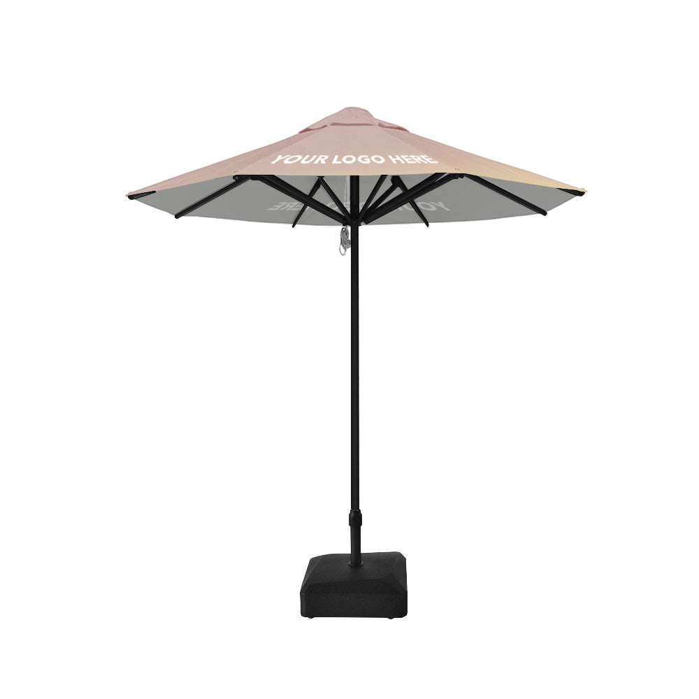 2.5m dia. Custom Printed Saville Octagonal | Umbrellas