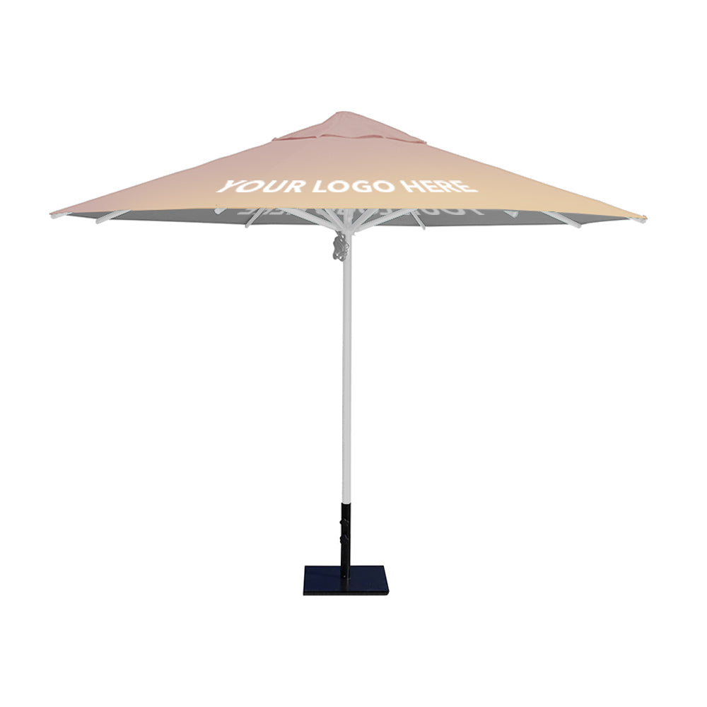 3.5m dia. Custom Printed Saville Octagonal | Umbrellas