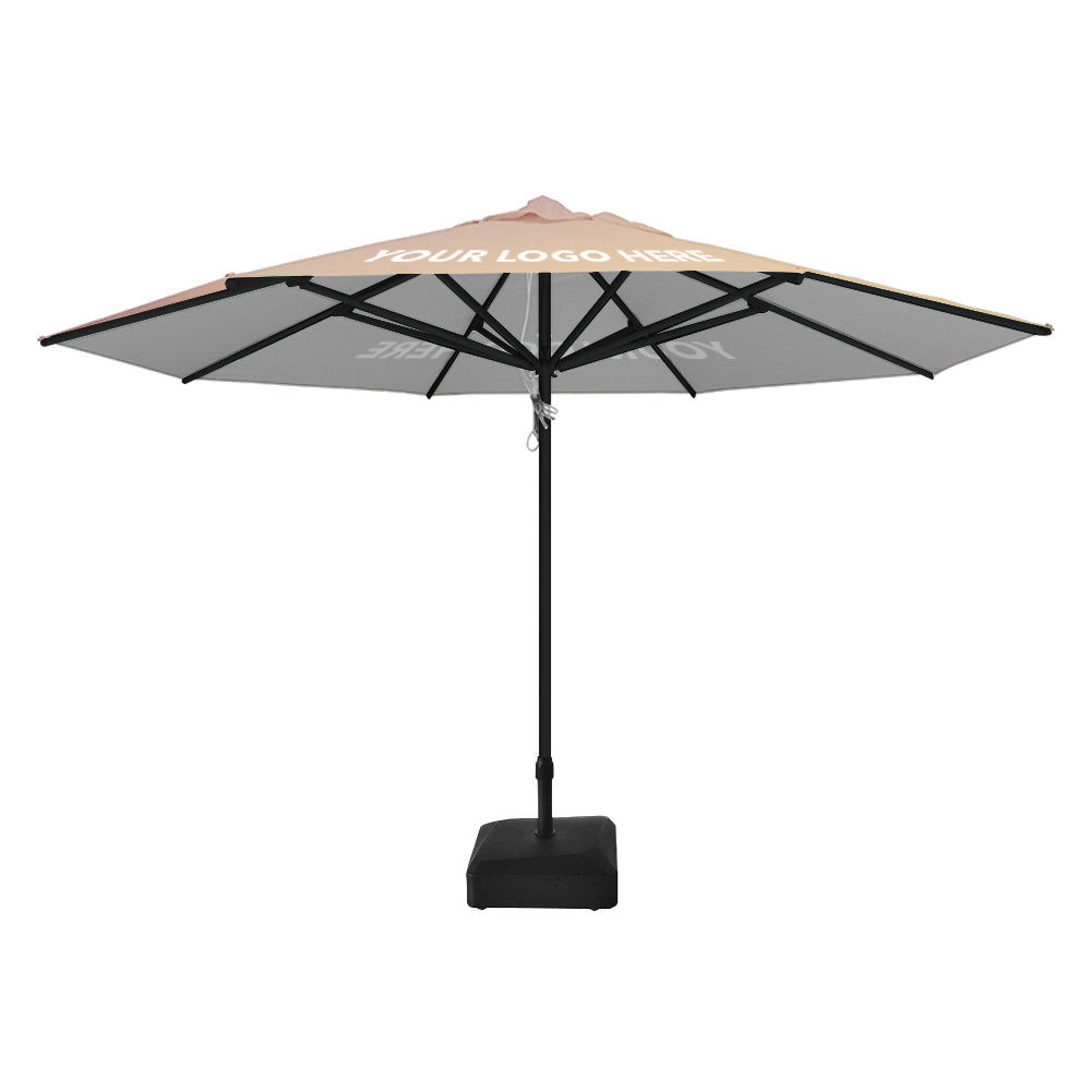 4m dia. Custom Printed Saville Octagonal | Umbrellas