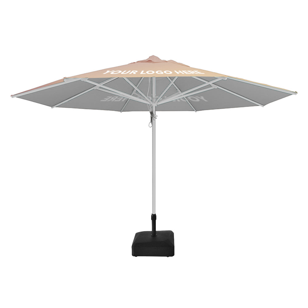 4m dia. Custom Printed Saville Octagonal | Umbrellas
