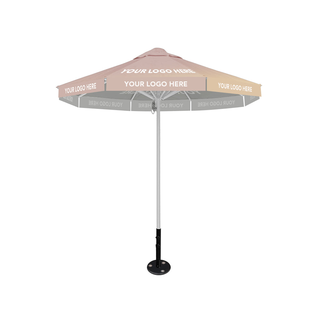 2.5m dia. Custom Printed Saville Octagonal | Umbrellas