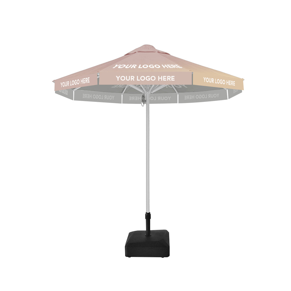 2.5m dia. Custom Printed Saville Octagonal | Umbrellas
