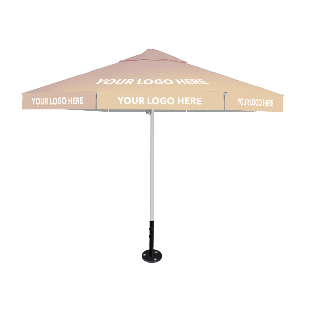 3.5m dia. Custom Printed Saville Octagonal | Umbrellas