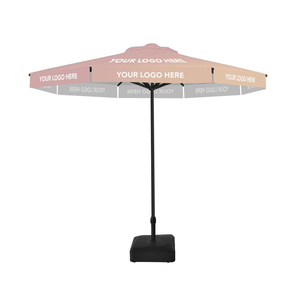 3m dia. Custom Printed Saville Octagonal | Umbrellas
