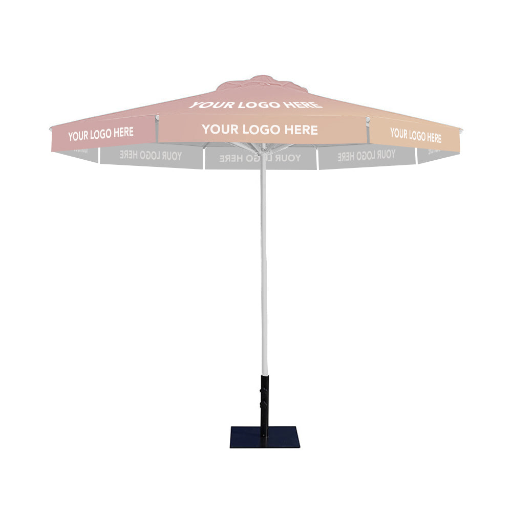 3m dia. Custom Printed Saville Octagonal | Umbrellas