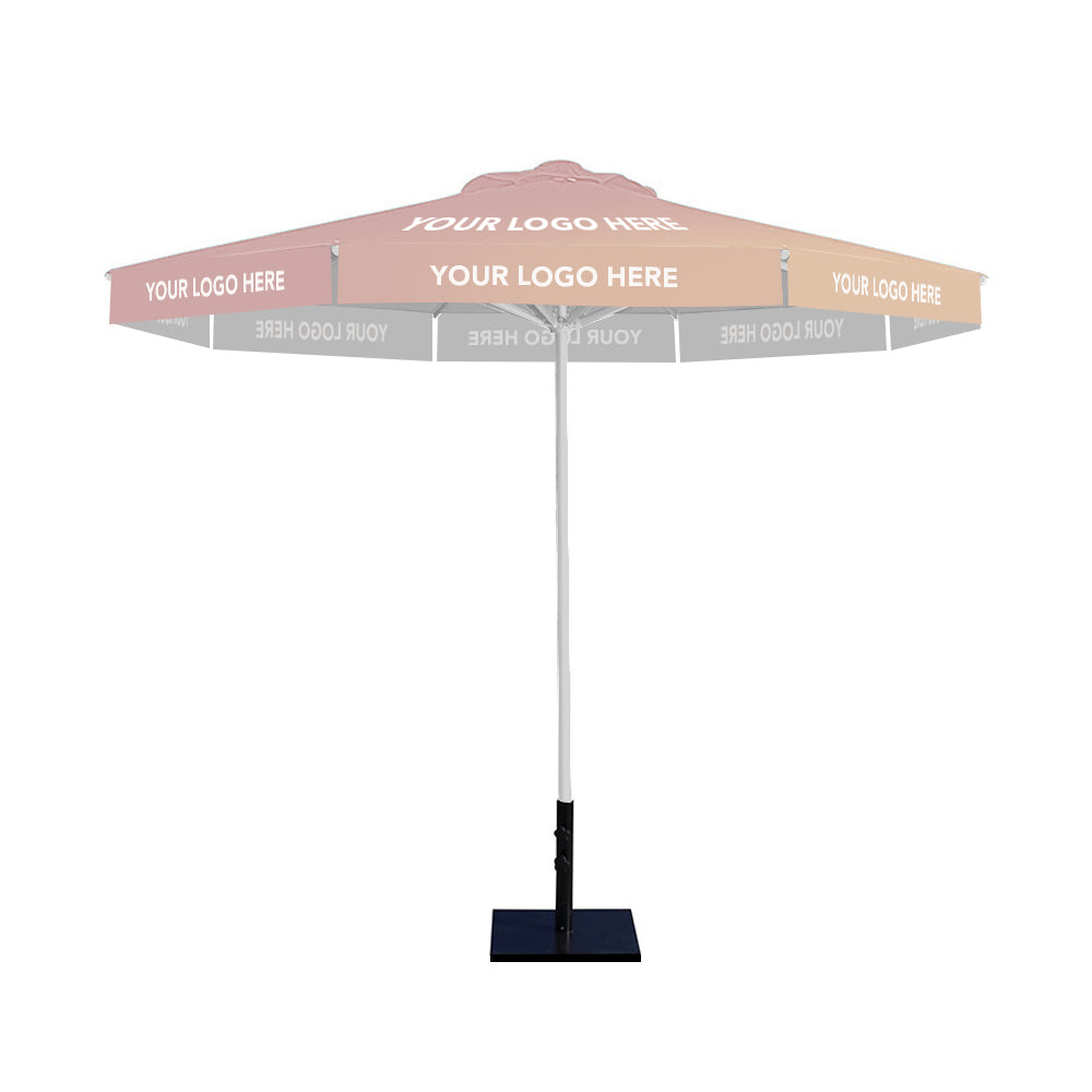 3m dia. Custom Printed Saville Octagonal | Umbrellas