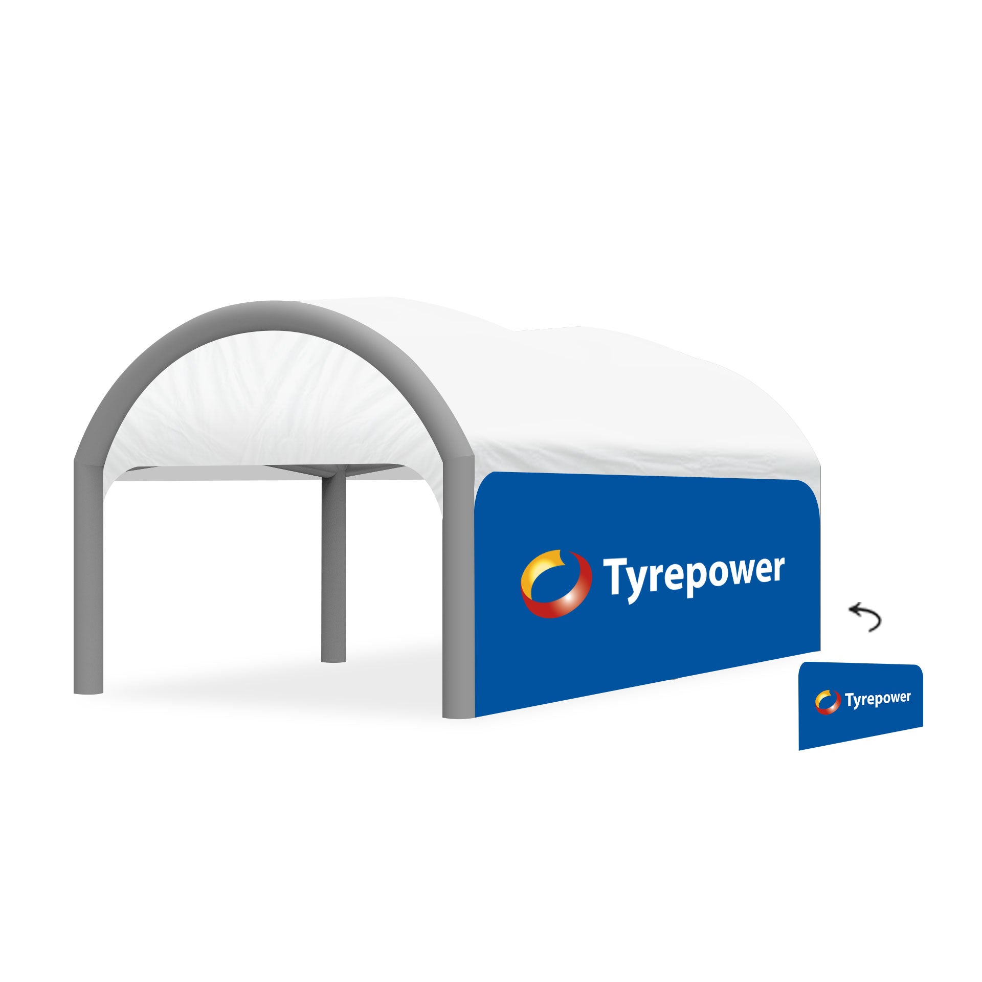 5m x 10m Polaris Custom Walls | High Pressure Inflatable