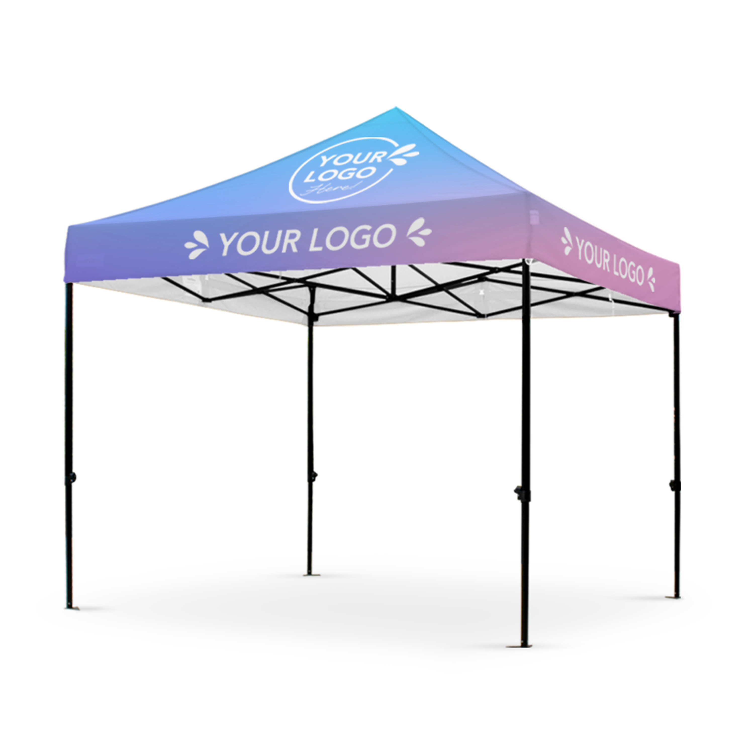 3m x 3m Printed Folding Marquee