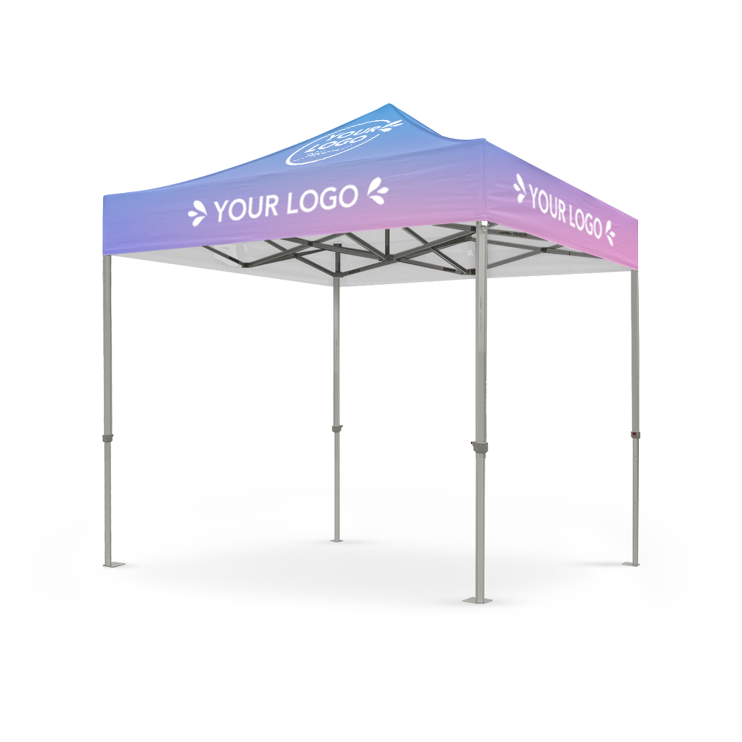 2.4m x 2.4m Printed Folding Marquee