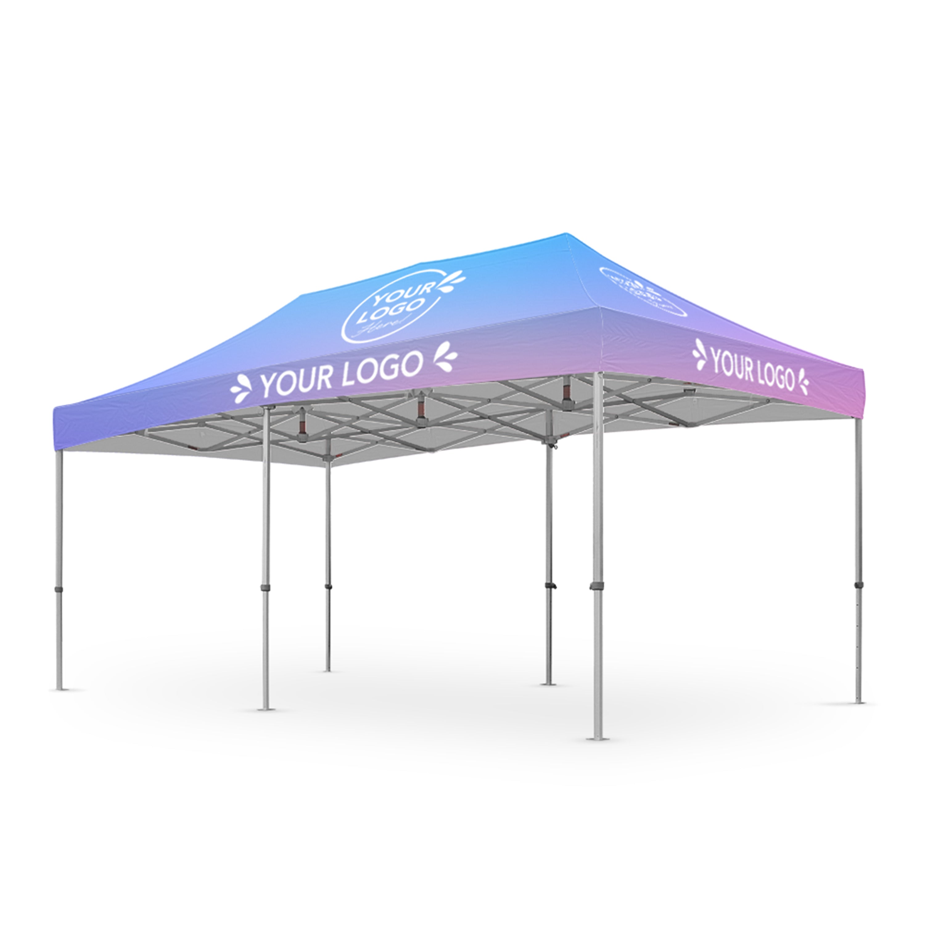 3m x 6m Printed Folding Marquee
