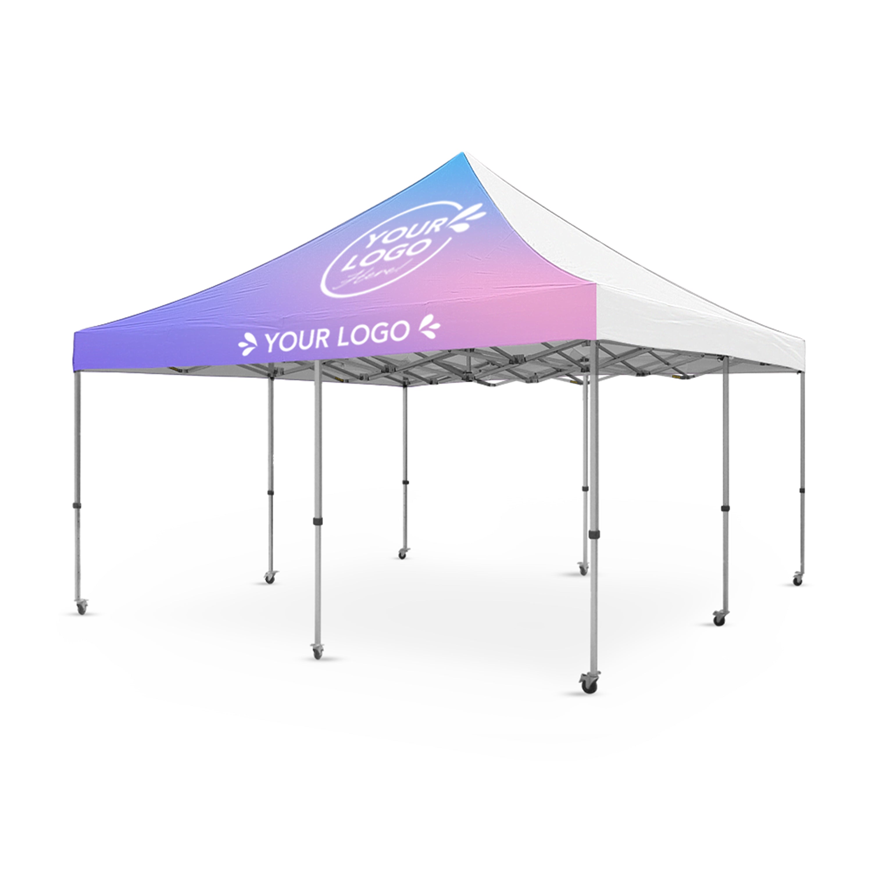 5m x 5m Printed Folding Marquee