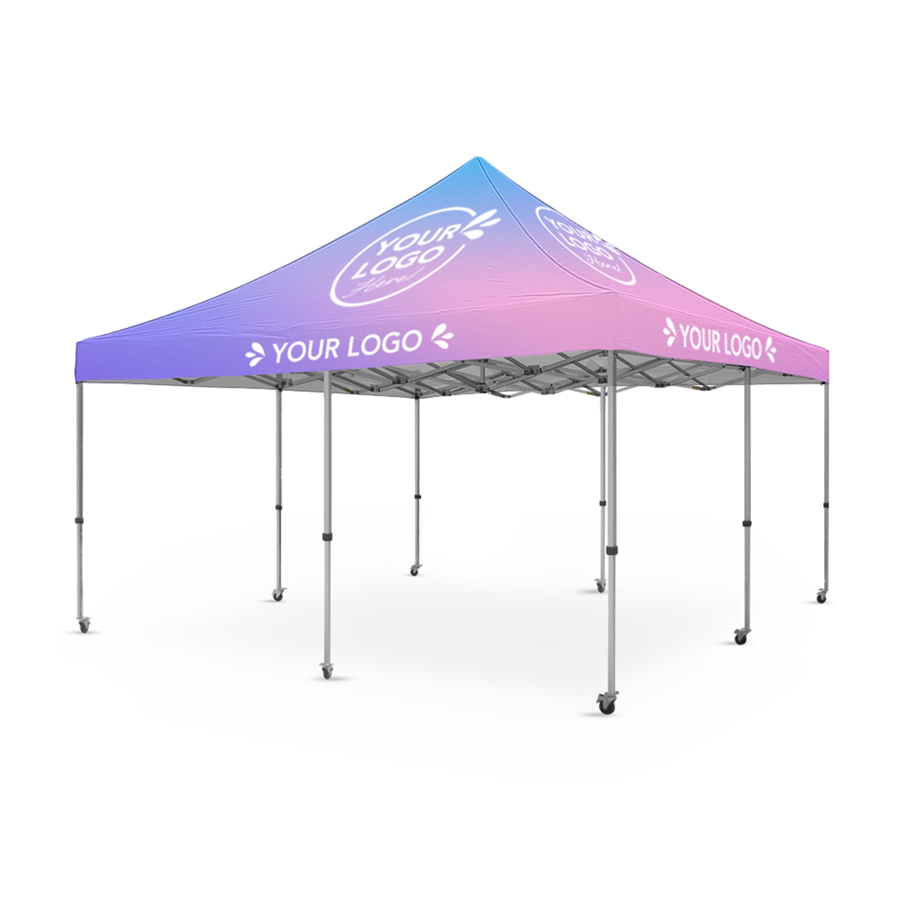 5m x 5m Printed Folding Marquee