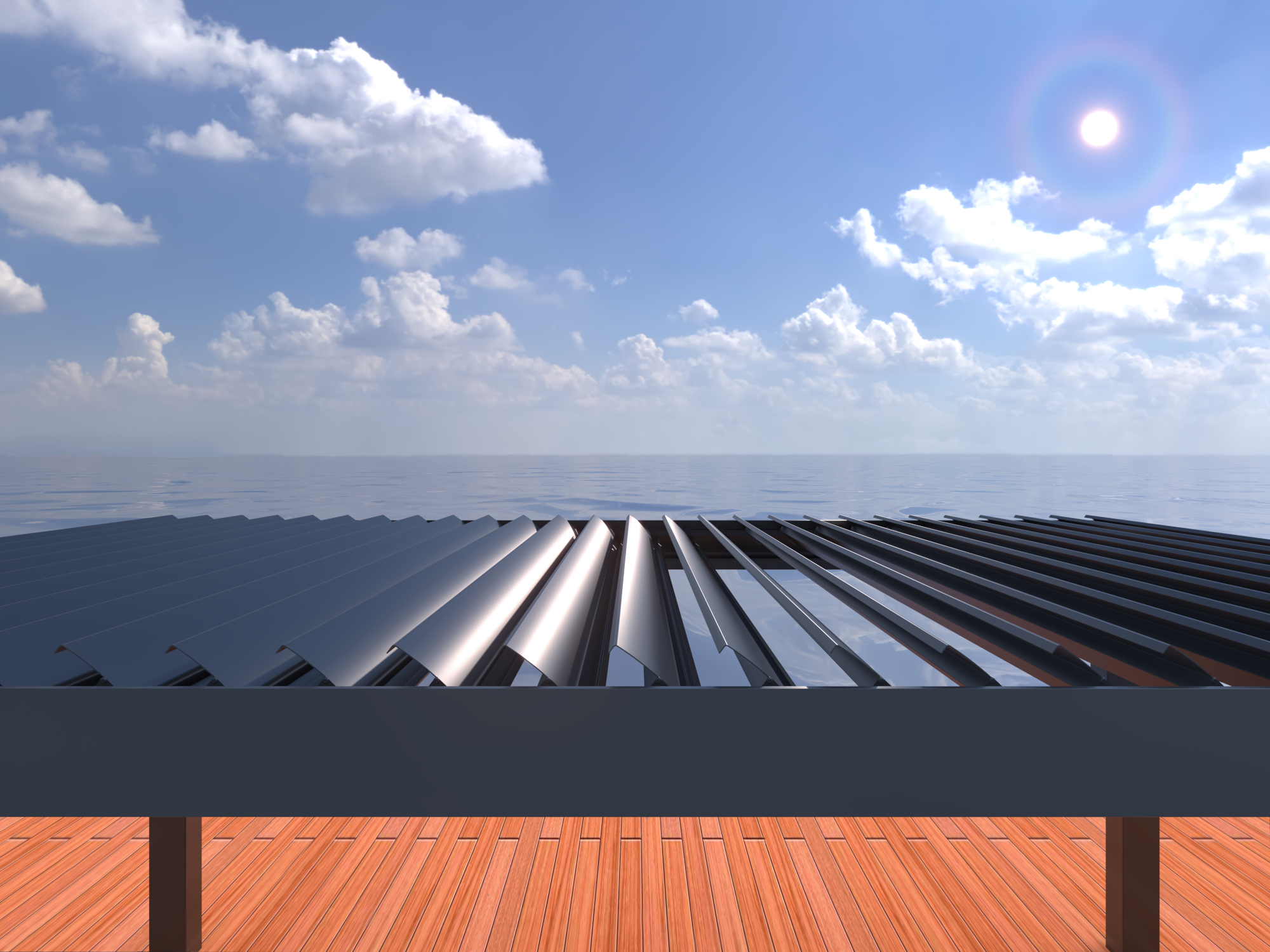 E2000 Manual Pergola