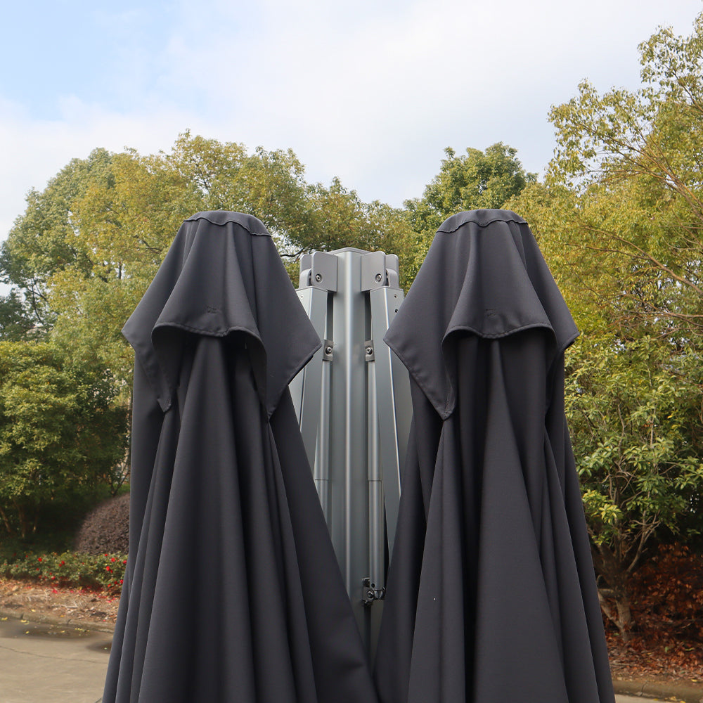 3m x 3m Custom Printed Montilla 110 Cantilever | Umbrellas