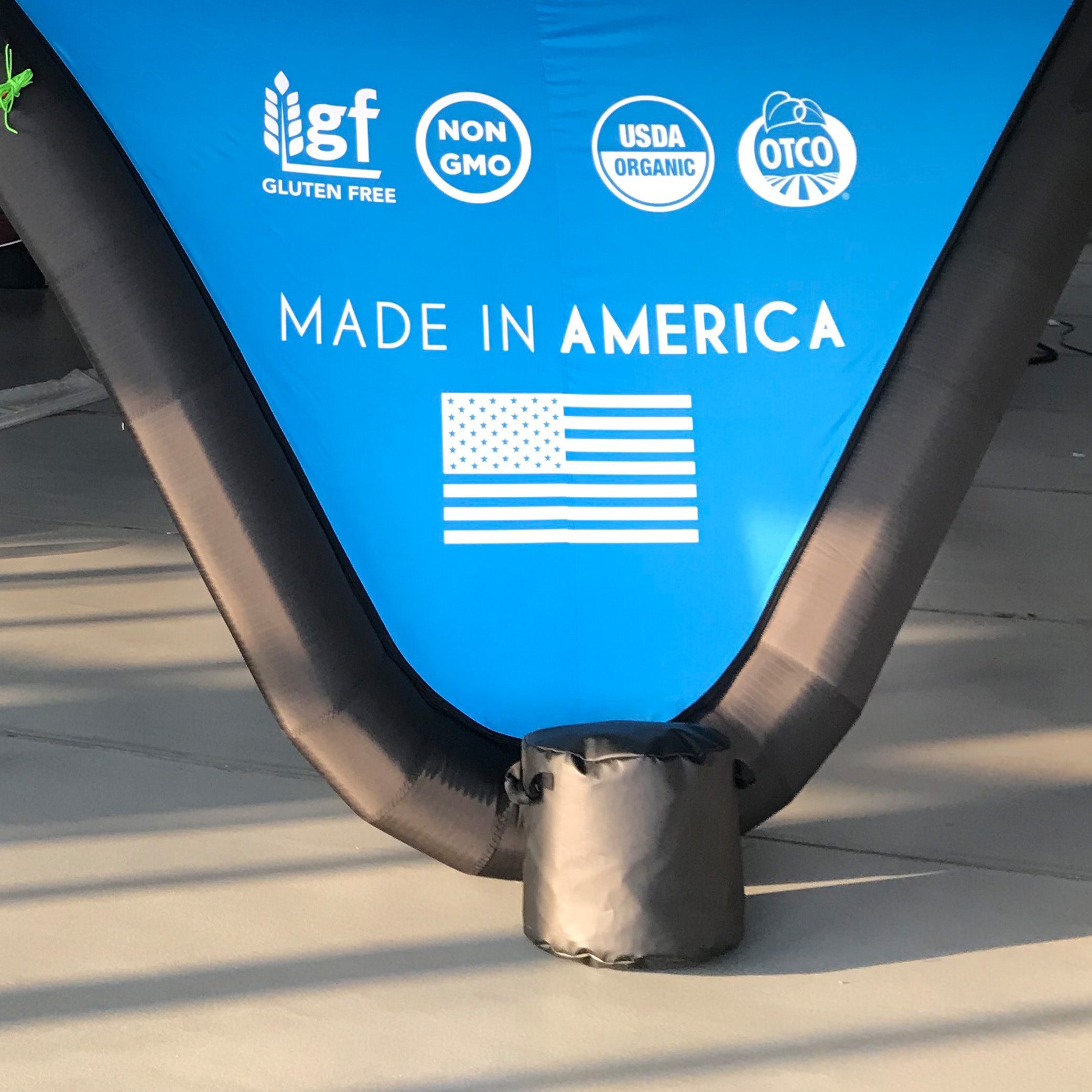 6.7m x 6.7m Omega | High Pressure Inflatables