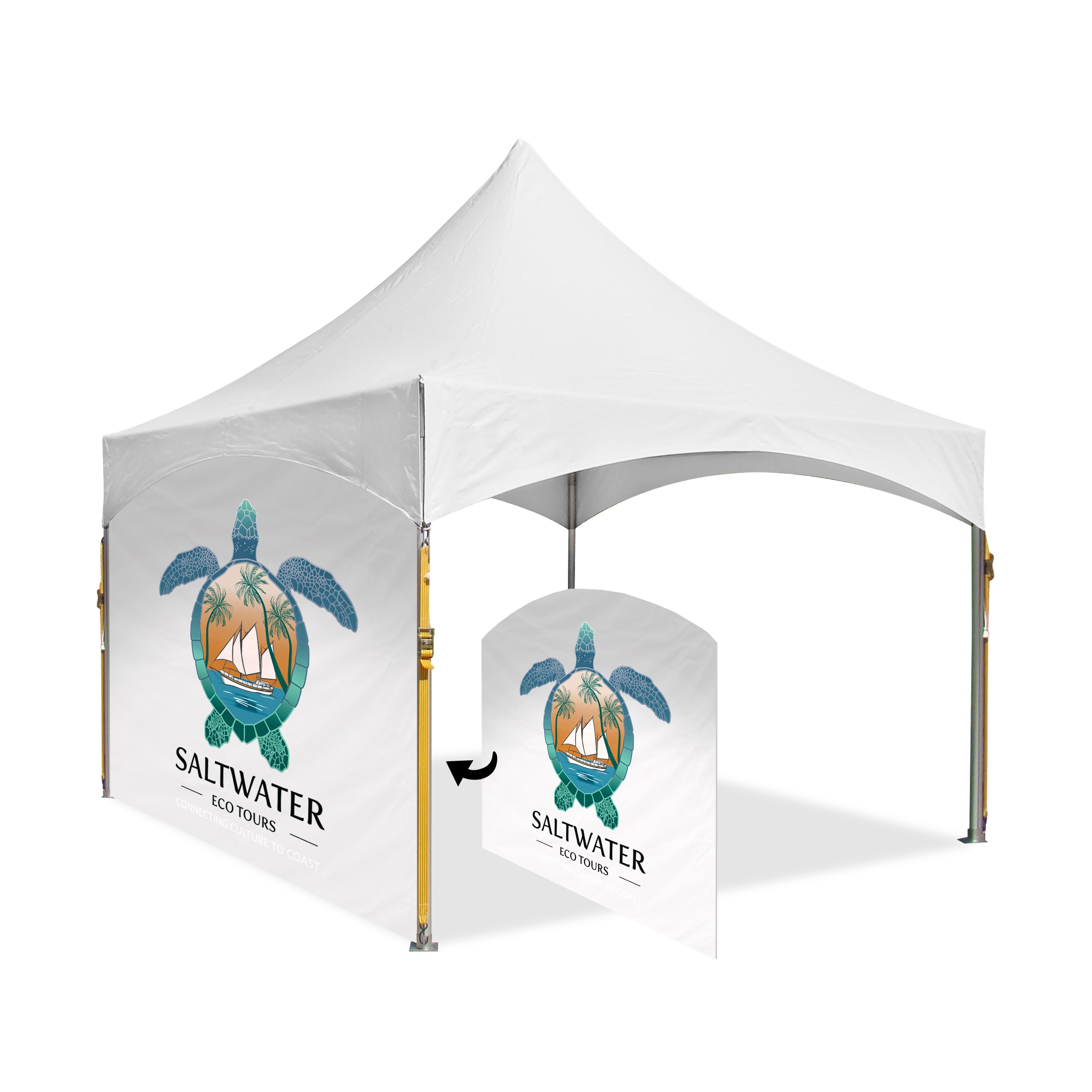 3m Pavilion Printed Wall | Semi-Permanent Tent Accessory