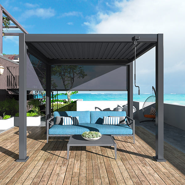 3m Pergola Zip Screen | Pergola Accessories