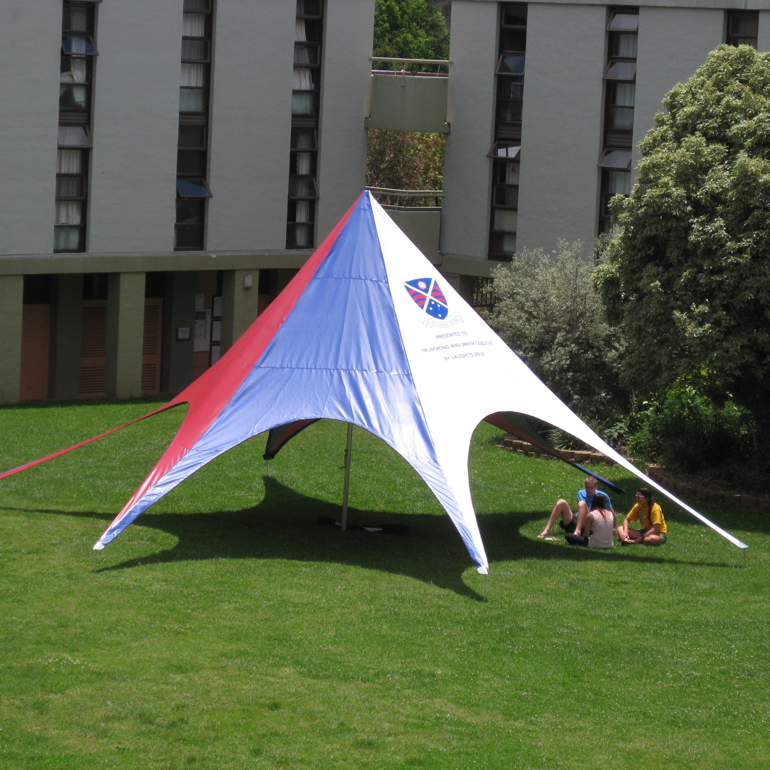 6m Single Pole Custom Star Shade | Star Tents