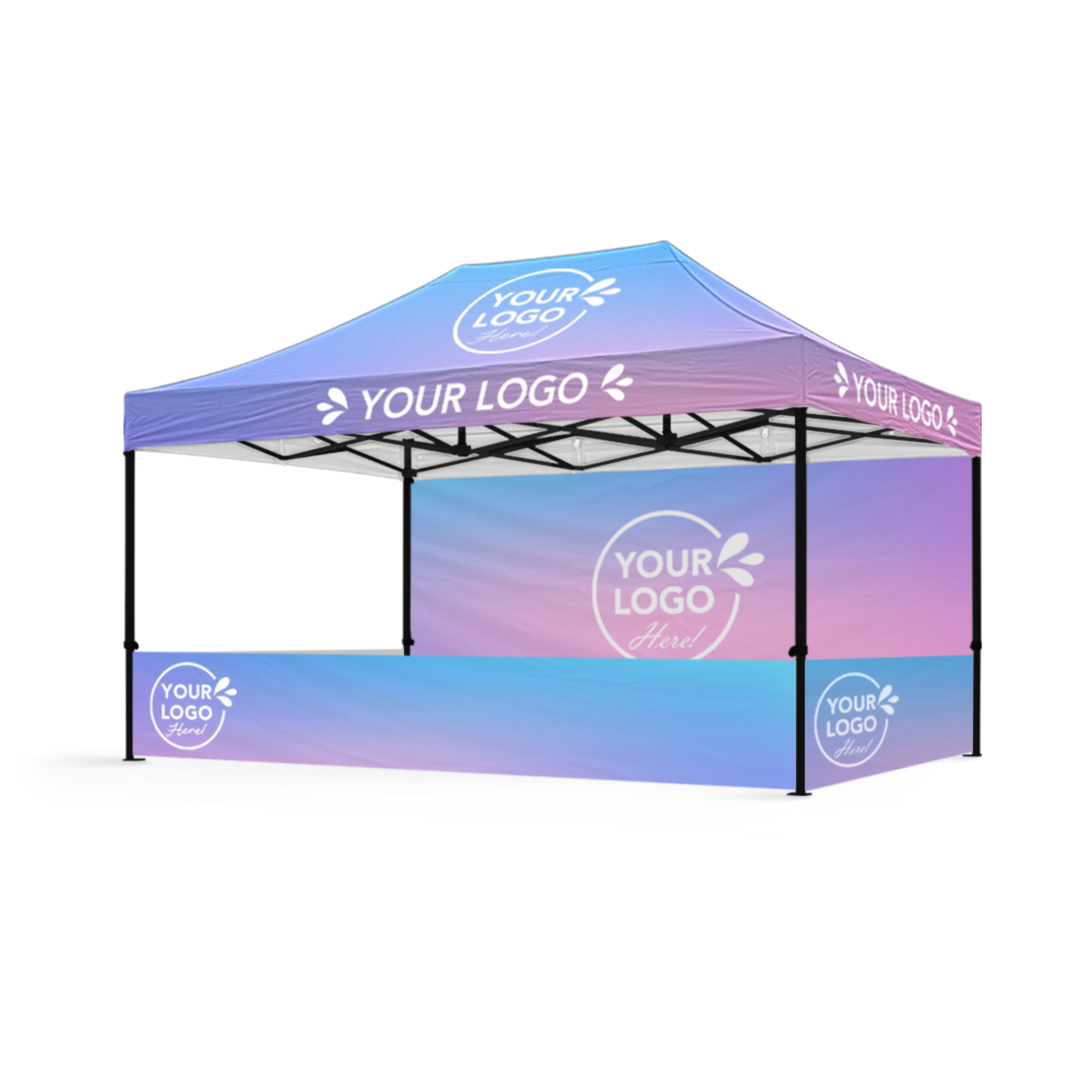 3m x 4.5m Printed Folding Marquee | Engage Package