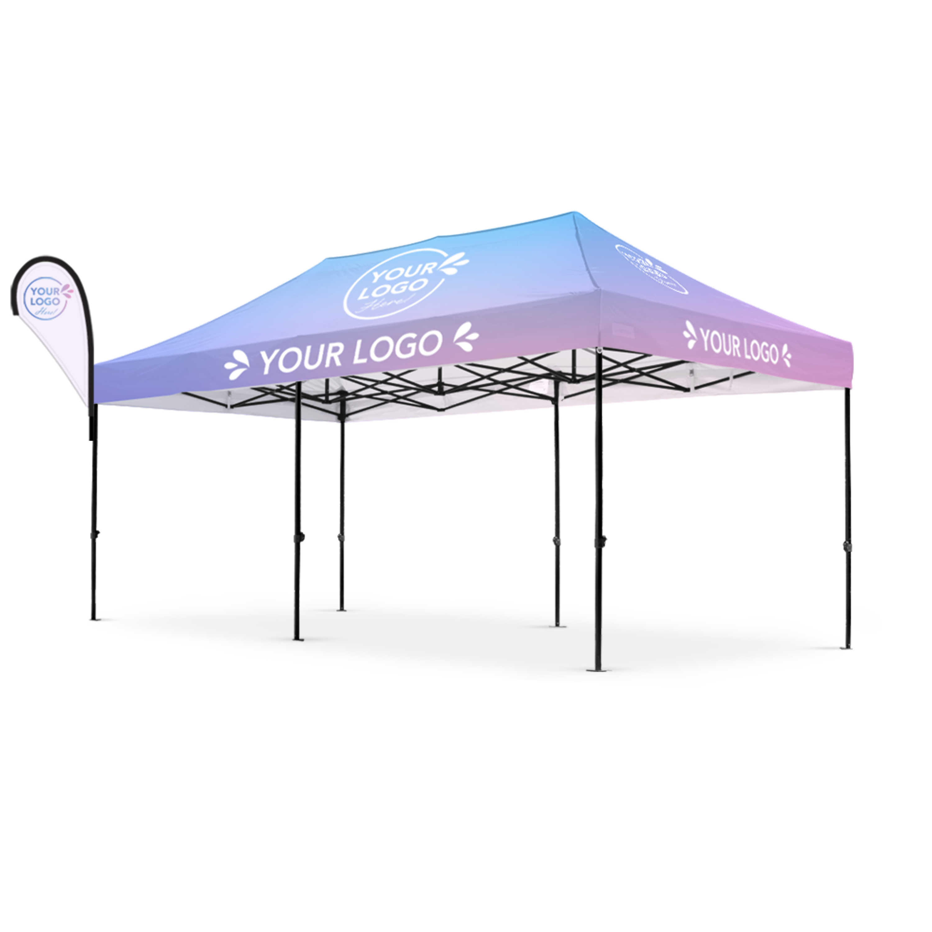 3m x 6m Printed Folding Marquee | Banner Boost Package